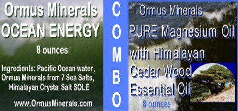 Ormus Minerals Ocean Energy with PURE Magnesium Oil with Himalayan Cedar Wood Oil Ormus Minerals Ocean Energy with PURE Magnesium Oil with Himalayan Cedar Wood Oil